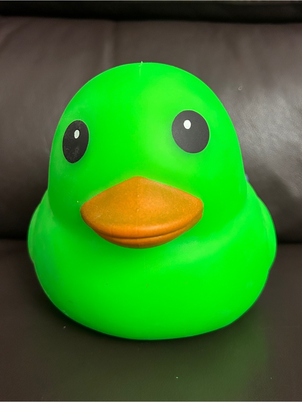 Viral Sunny Days Squishy Neon Green Jumbo Duck Fidget Toy NEW